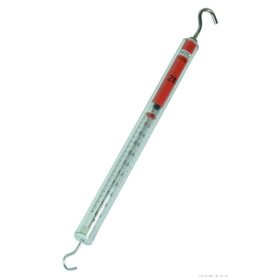 Rugós erőmérő, átlátszó, 2 N