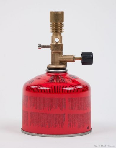 Gázpatron, biztonsági szeleppel kiegészítő - Égőfej