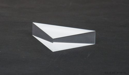 Prizma, derékszögű, akril