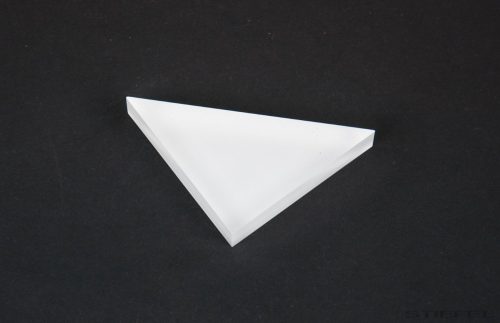 Prizma, derékszögű, akril