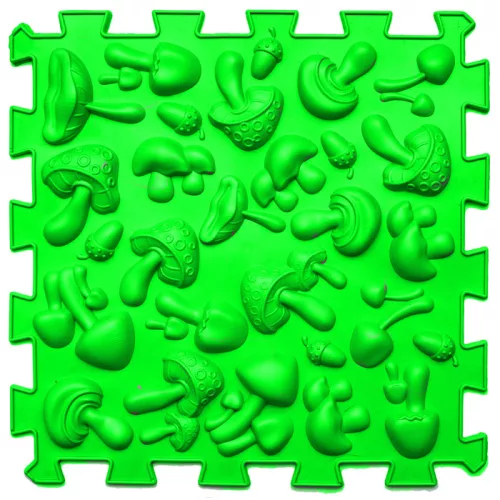 Szenzoros Ortopédiai Masszázsszőnyeg – 14 elemes Puzzle MEGA MIX Készlet