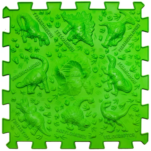Dinoszaurusz Szenzoros Masszázsösvény – 12+8 elemes Puzzle Készlet