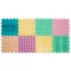 Szenzoros Masszázsszőnyeg – 8 elemes MIX Pastel Puzzle Készlet