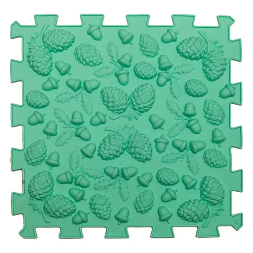 Szenzoros Masszázsszőnyeg – 8 elemes MIX Pastel Puzzle Készlet