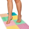 Szenzoros Masszázsszőnyeg – 8 elemes MIX Pastel Puzzle Készlet