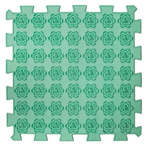 Szenzoros Masszázsszőnyeg – 12 elemes MIX Pastel Puzzle Készlet