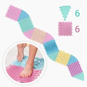 Szenzoros Masszázsösvény - MIX Puzzle 6+6