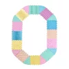 Szenzoros Masszázsszőnyeg – 12+8 elemes MEGA MIX Pastel Puzzle Készlet