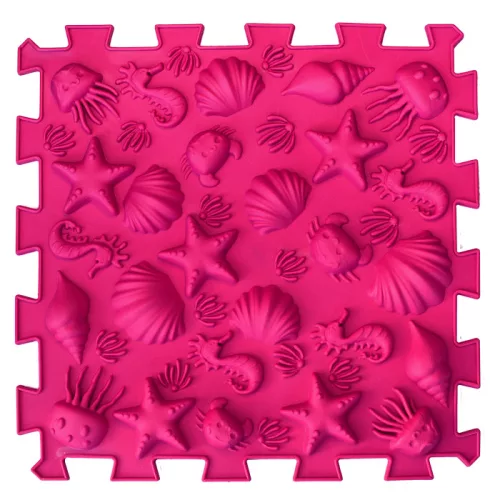 Szenzoros Masszázsszőnyeg – 9 elemes MIX Puzzle Készlet