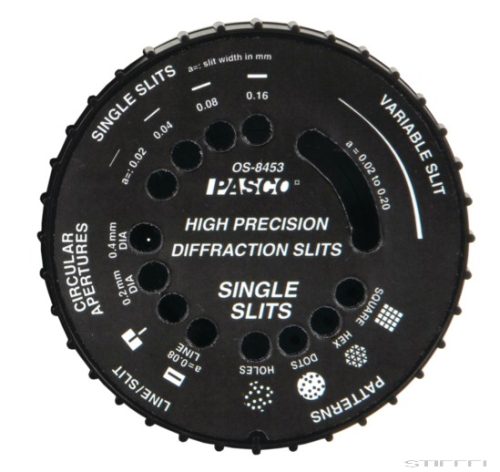 PASCO Diffrakciós rések, precíziós
