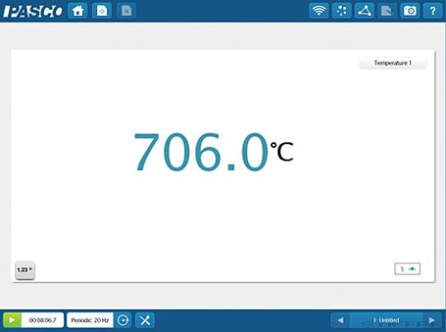 PASCO PASPORT K-típusú Termoelem hőmérő szenzor