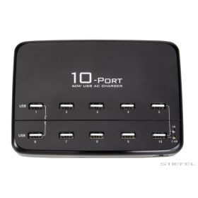 PASCO USB töltőállomás, 10 portos