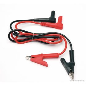PASCO Földelt mérővezeték, krokodilcsipesszel