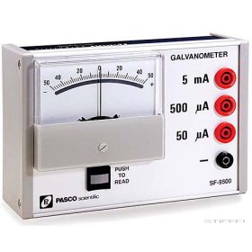 PASCO Nagy teherbírású Galvanométer