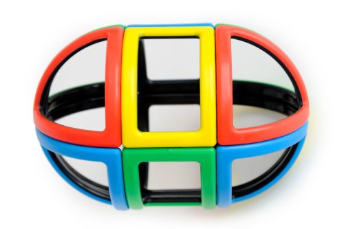 Mágneses Polydron Gömbkészlet