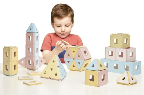 Polydron KinderMag mágneses építőkészlet osztálykészlet