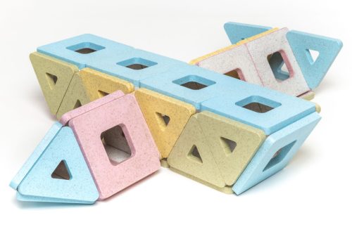 Polydron KinderMag mágneses építőkészlet osztálykészlet