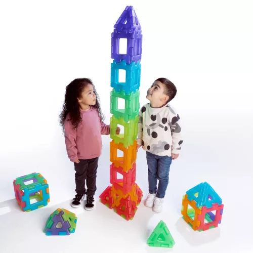 Áttetsző óriás Polydron osztálykészlet 