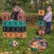 Óriás Polydron Természetes színek - nagy készlet