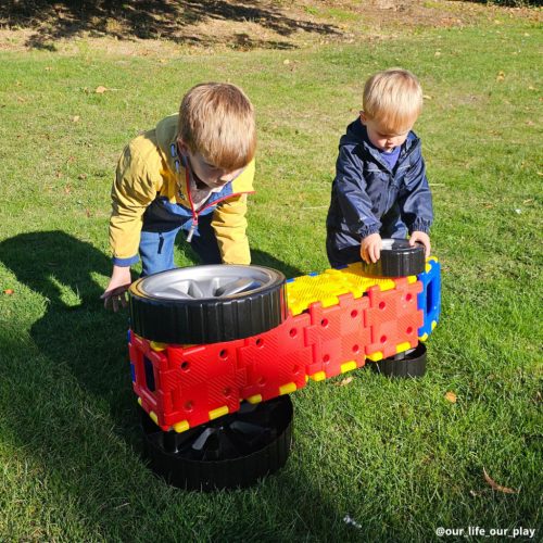 Óriás Polydron Járműépítő készlet