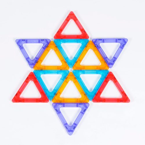 MegaMag Polydron készlet - kristály