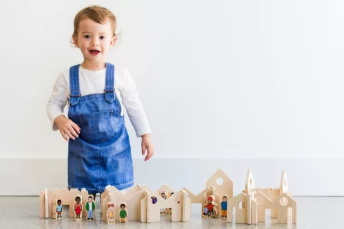 Little Happy Architect - Városépítő készlet