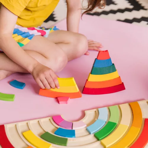 Szivárvány építőkészlet