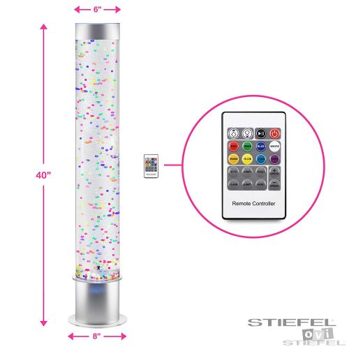 Szenzoros buborékcső labdákkal (100 cm)