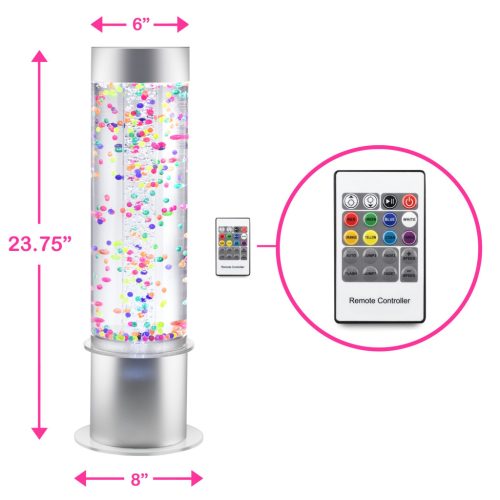 Szenzoros buborékcső labdákkal (60 cm)