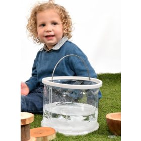 Összenyomható átlátszó vödör - 2,5L