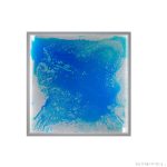 Világító padlóelem szenzoros szobába (50*50 cm) - kék