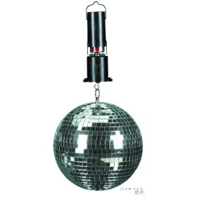 Motoros diszkógömbforgató