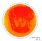   Folyadékkal töltött padlóelem - kör alakú, narancssárga