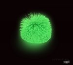 Szálas gumilabda (UV) - zöld