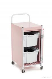 PowerTrolley guruló szekrény 2 db PowerTray extra mély fiókkal, 20 db tablethez