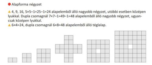 Poliuniverzum Négyzetek - készlet (24 db)