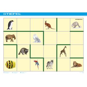 Bee-Bot mat - Numbers 1-10