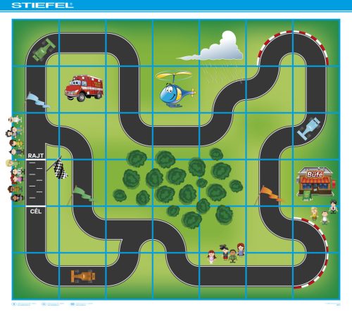 Bee-Bot mat - Numbers 1-10