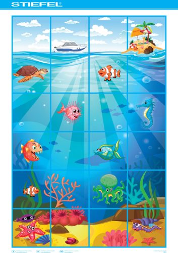 Bee-Bot mat - Numbers 1-10