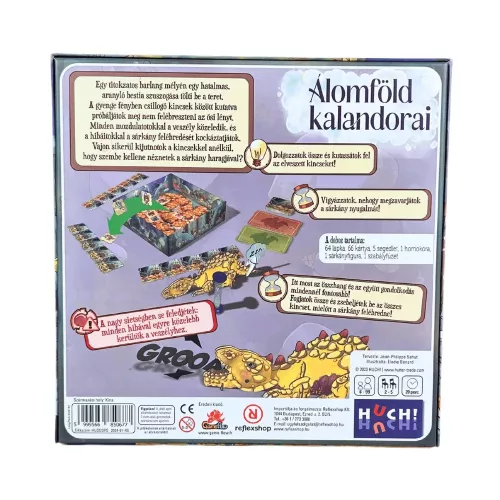 Álomföld kalandorai társasjáték