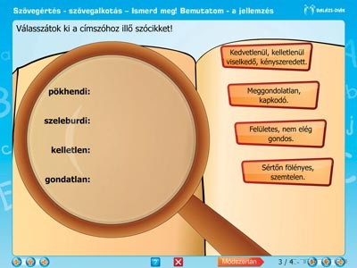 iDoctum Szövegértés-szövegalkotás 1 - Szövegértés 