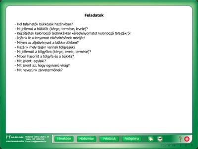 Digitális Tananyag Növénytan 