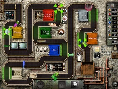 TOUCH Szelektív hulladékkezelés: Játék a gyárban