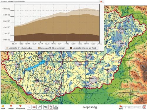 Magyarország földrajza - oktató CD