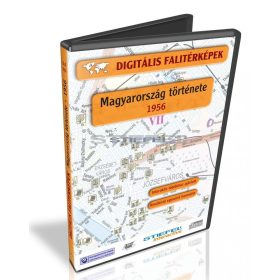   Digitális Térkép - Magyarország története 1956 (6 térkép)