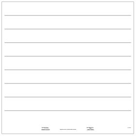 Mágneses fehértábla-fólia, vonalas, 97x99 cm