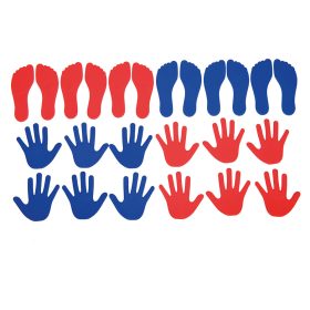 Kéz- és lábnyomok (12 db)