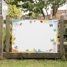   TTS ECO Óriás kültéri rajztábla bogárrajzokkal (filccel írható)