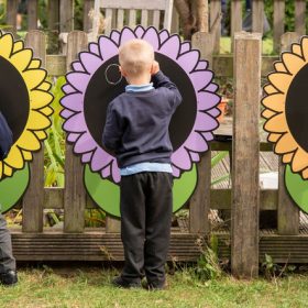 ECO virágos rajztábla (5 darab)