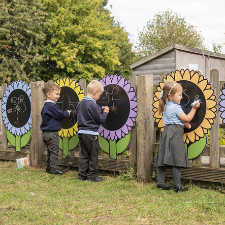 ECO virágos rajztábla (5 darab)